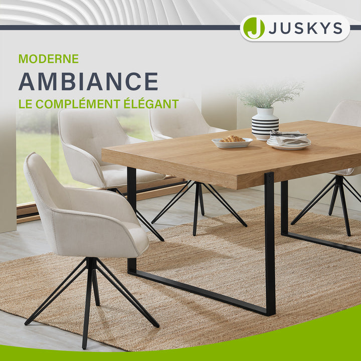 Chaise pivotante Clyde avec cordon