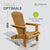 chaise longue pliante de jardin Corfou