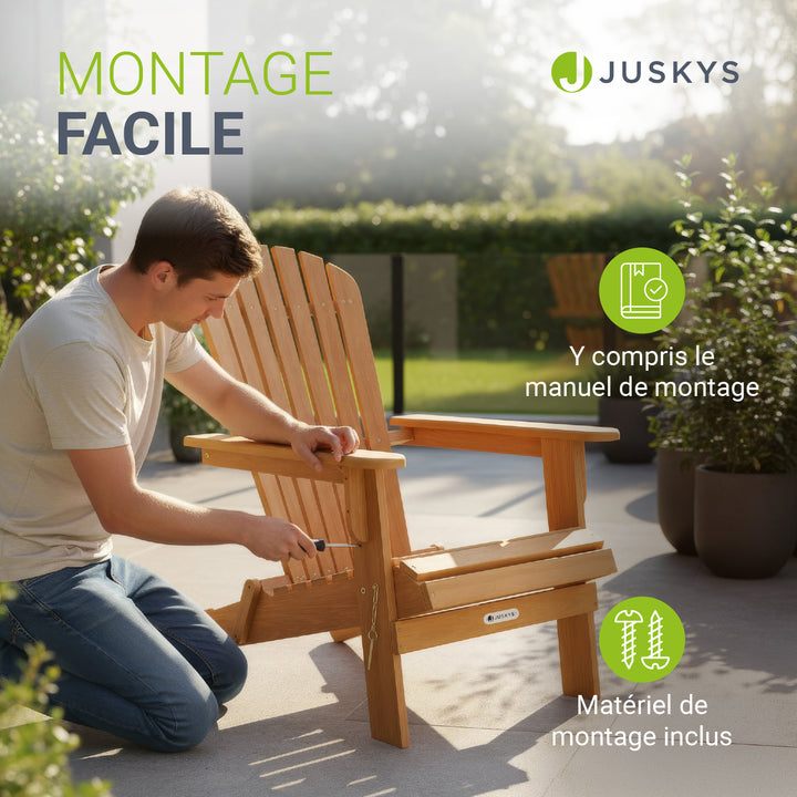 chaise longue pliante de jardin Corfou