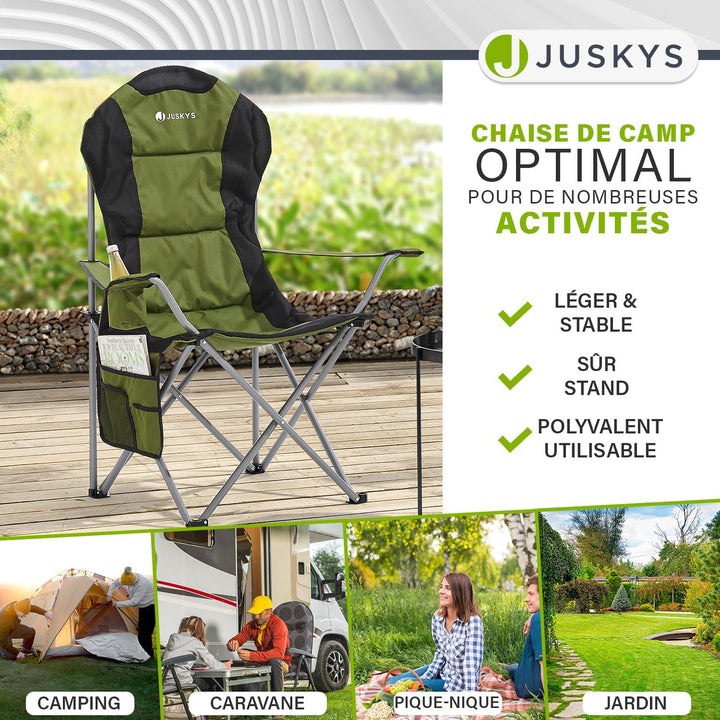 Chaise de camping Lido