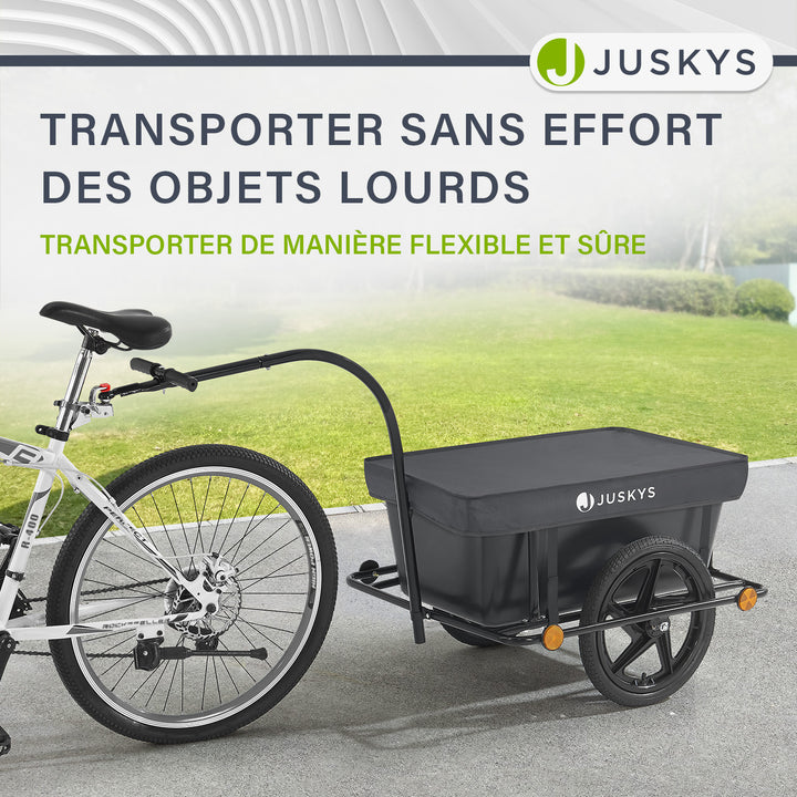Remorque de transport / remorque à vélo 90 litres