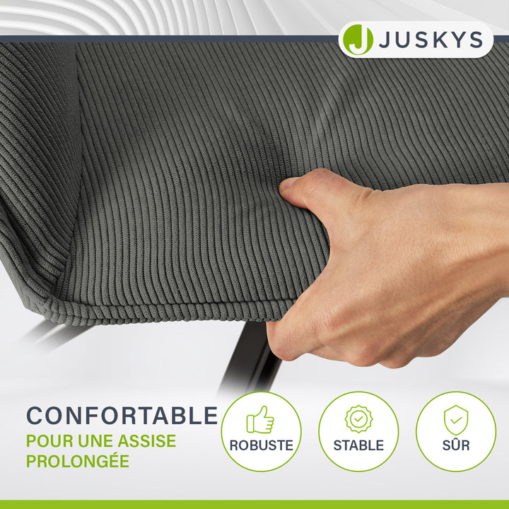 Chaise pivotante Clyde avec cordon