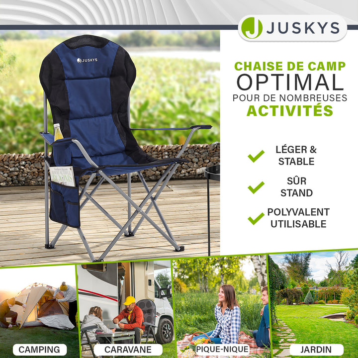 Chaise de camping pliante Lido