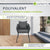 Ensemble de 2 chaises en corde