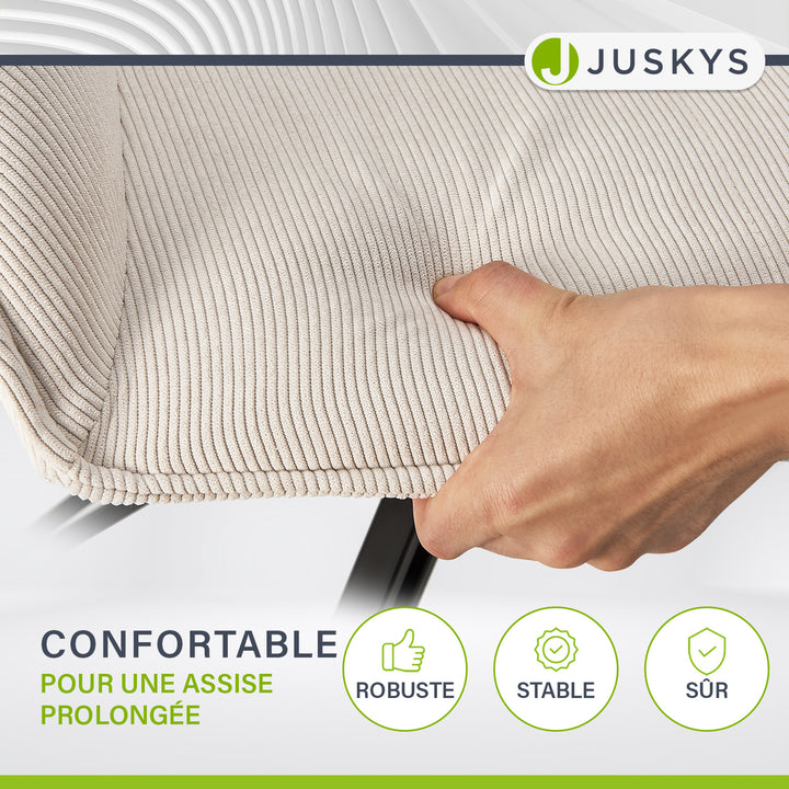 Chaise pivotante Clyde avec cordon