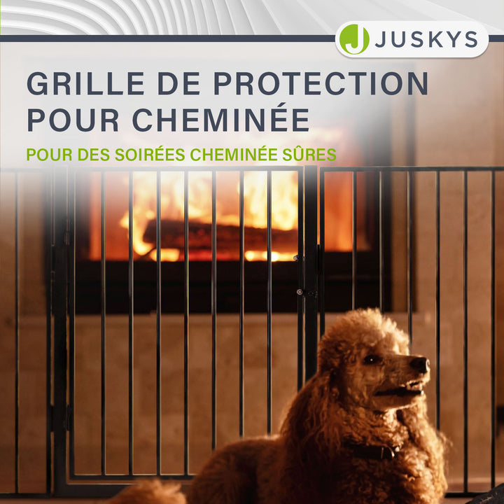 Grille de protection pour cheminée / poêle 300 cm