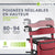 Déambulateur en aluminium Vital avec siège