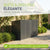 Bac à déchets Namur 1,9 m²
