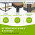 Étagère de rangement de base 200 x 100 x 60 cm