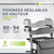 Déambulateur en aluminium Vital avec siège