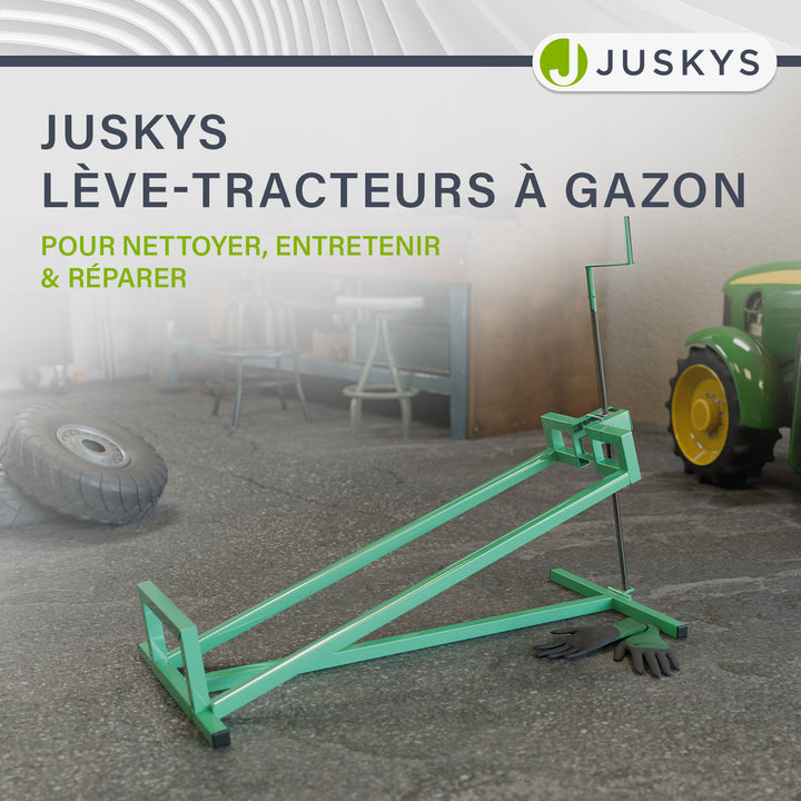 Cric pour tracteur à gazon jusqu'à 400 kg