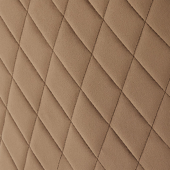 Chaise de salle à manger pivotante en velours Clyde