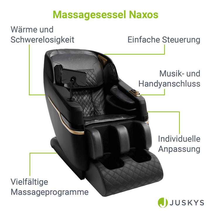 Massagesessel mit Ganzkörpermassagefunktion