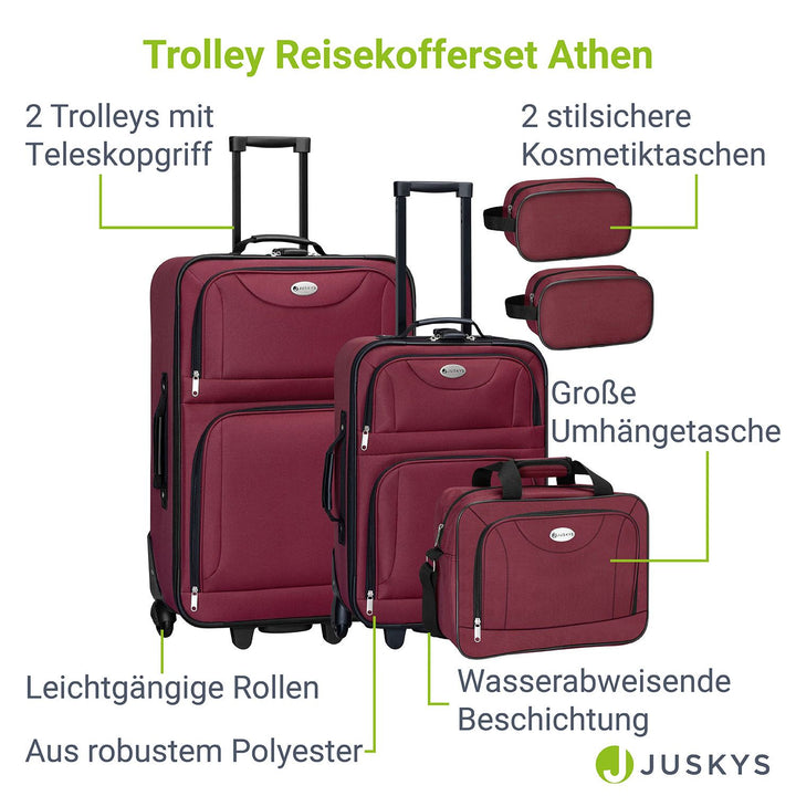 Reise Trolley Kofferset Athen