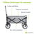 chariot à main pliable