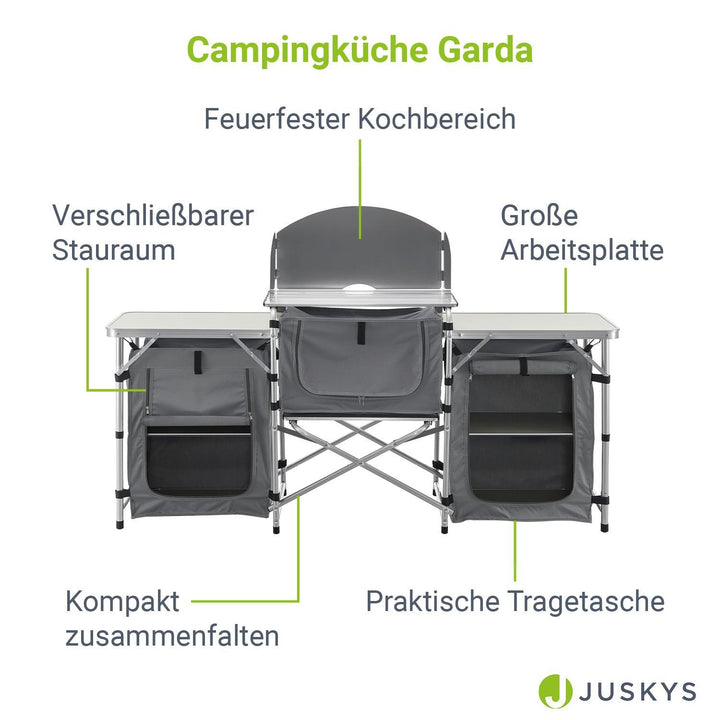 Große Campingküche Garda