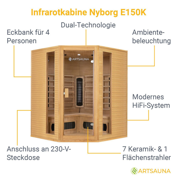 Cabine infrarouge Nyborg E150K