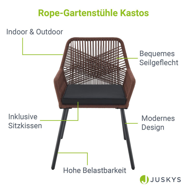 Rope Gartenstühle Kastos