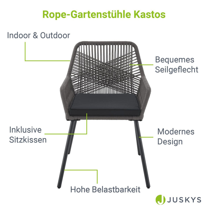Rope Gartenstühle Kastos