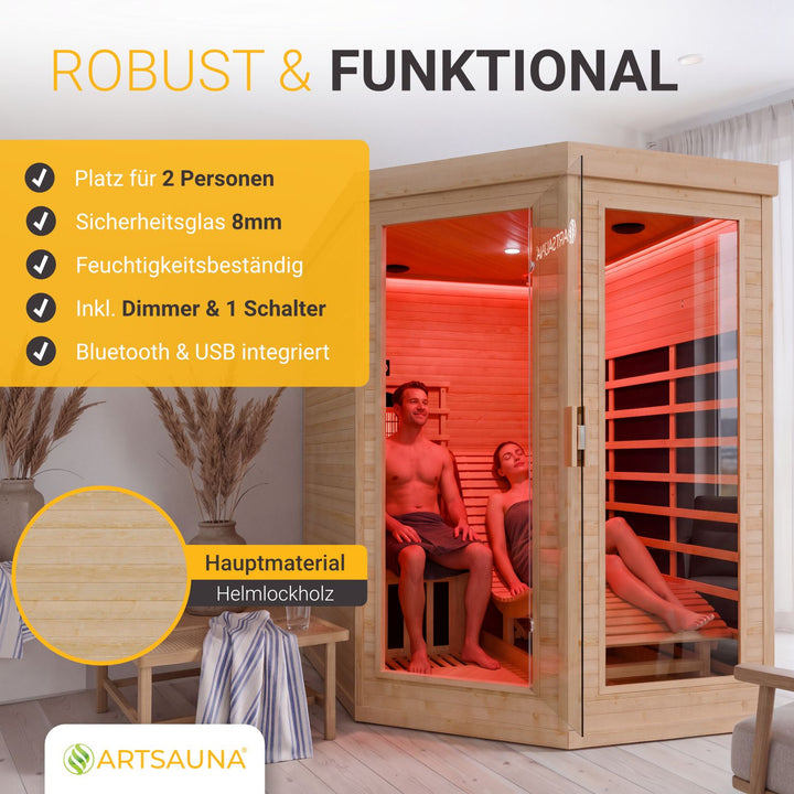 Cabine de sauna infrarouge Esbjerg