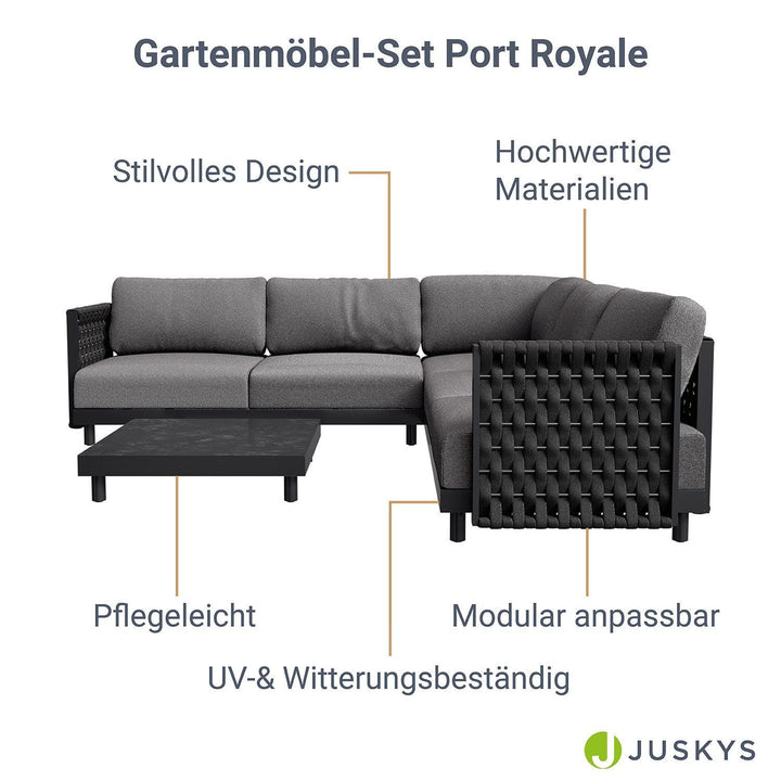 Premium Gartenmöbel Set Port Royale