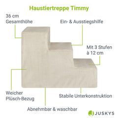 Escalier pour animaux Timmy avec 3 marches