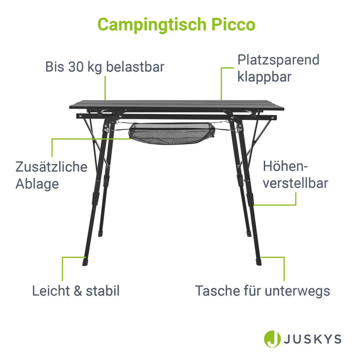 Campingtisch Picco faltbar