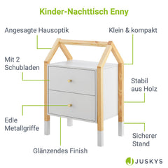 Table de chevet pour enfant Enny
