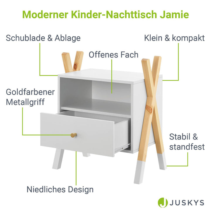 Table de chevet pour enfants Jamie