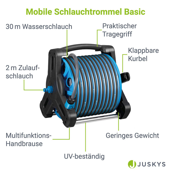Mobile Schlauchtrommel Basic 30 m