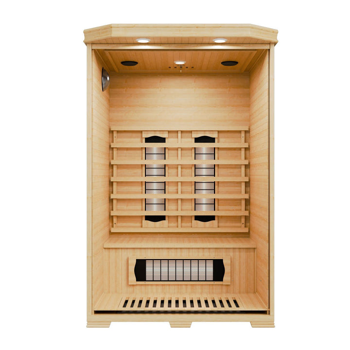 Sauna infrarouge Oslo avec radiateur à spectre complet