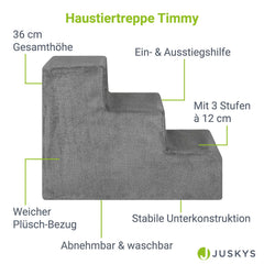 Escalier pour animaux Timmy avec 3 marches