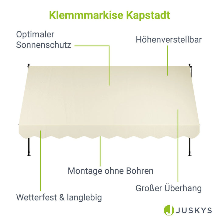 Klemmmarkise Kapstadt