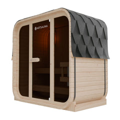 Sauna tonneau cubique Fjora M