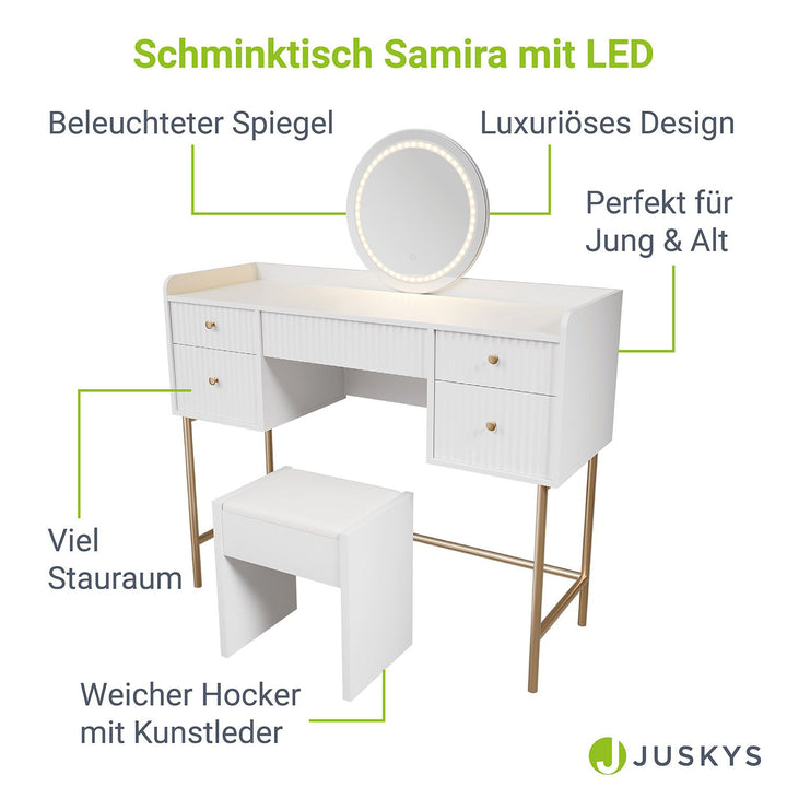 Schminktisch mit Spiegel Samira