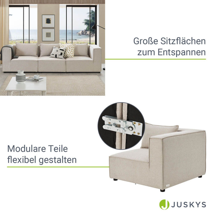 Modulares Sofa Domas M - 3 Sitzer