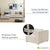 Canapé modulable Domas L - 3 places