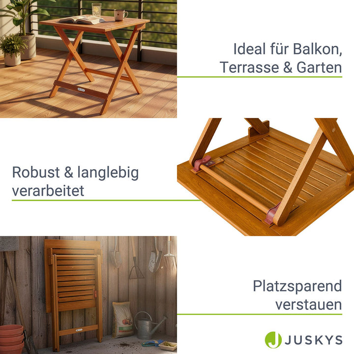 Table en bois pliable Zadar