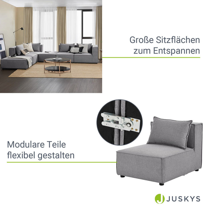 Modulares Sofa Domas XXL - Wohnlandschaft