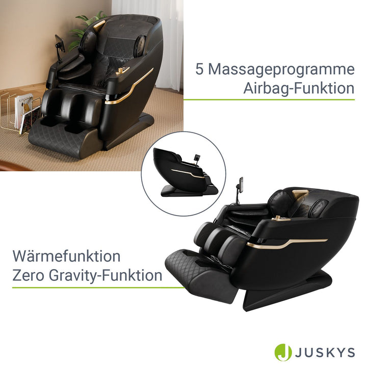 Massagesessel mit Ganzkörpermassagefunktion
