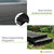 Lames de terrasse en WPC anthracite