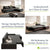 Canapé Davos avec LED