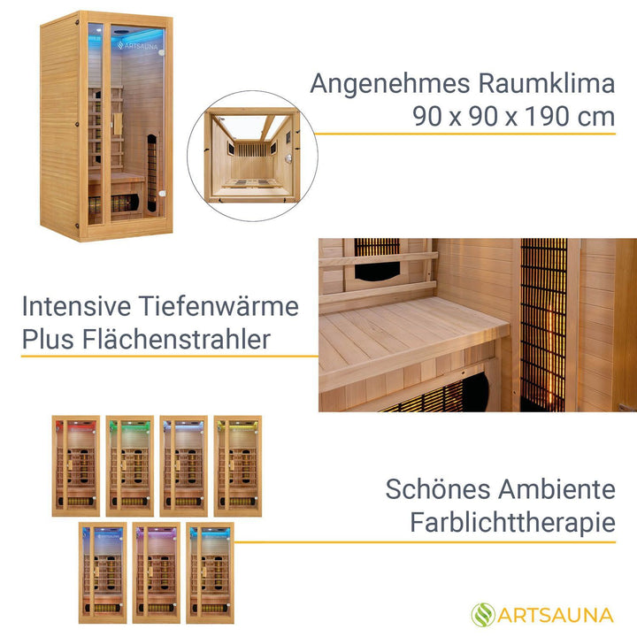 Cabine infrarouge Nyborg S90V