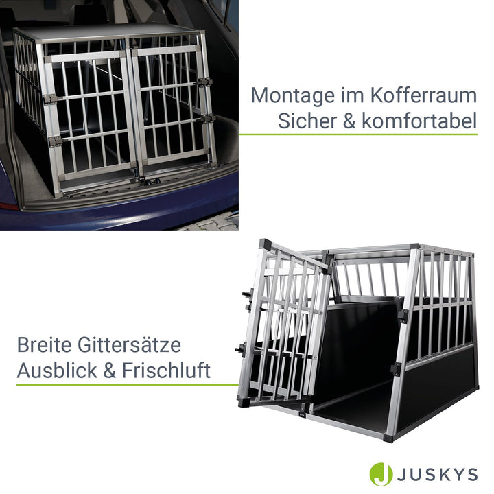 Aluminium Hundetransportbox