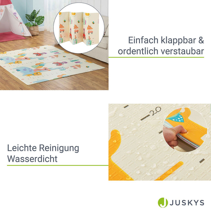 Kinder Spielmatte 180 x 200 cm - diverse Designs