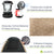 Tente gonflable avec accessoires pour 1 à 4 personnes
