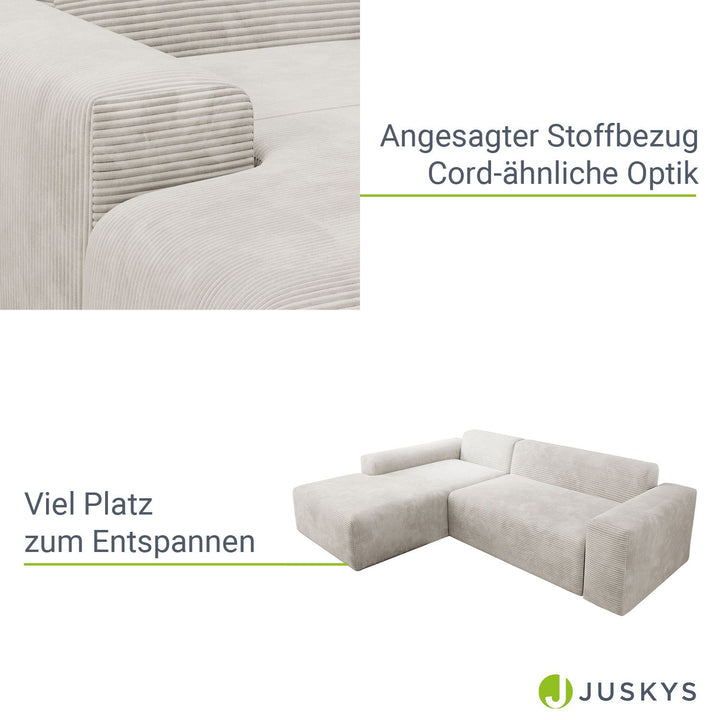 Sofa in L-Form Vals