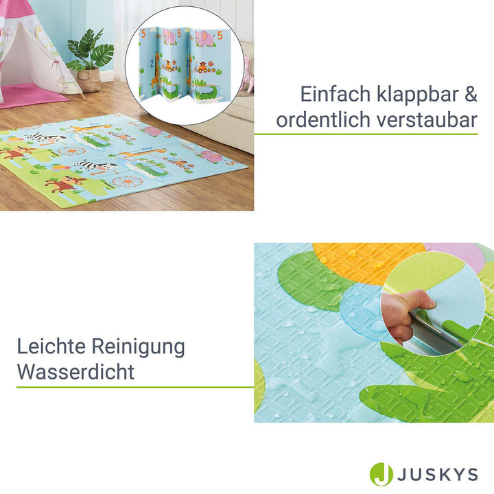 Kinder Spielmatte 180 x 200 cm - diverse Designs