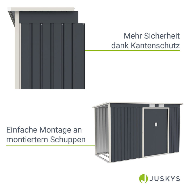 Holzunterstand Anbau M Links/Rechts
