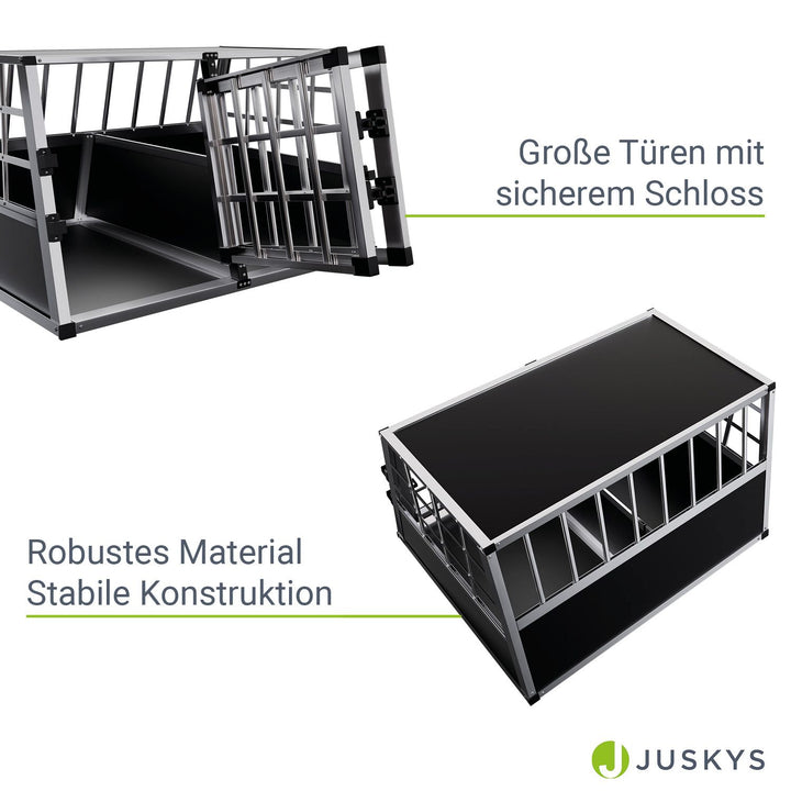 Aluminium Hundetransportbox